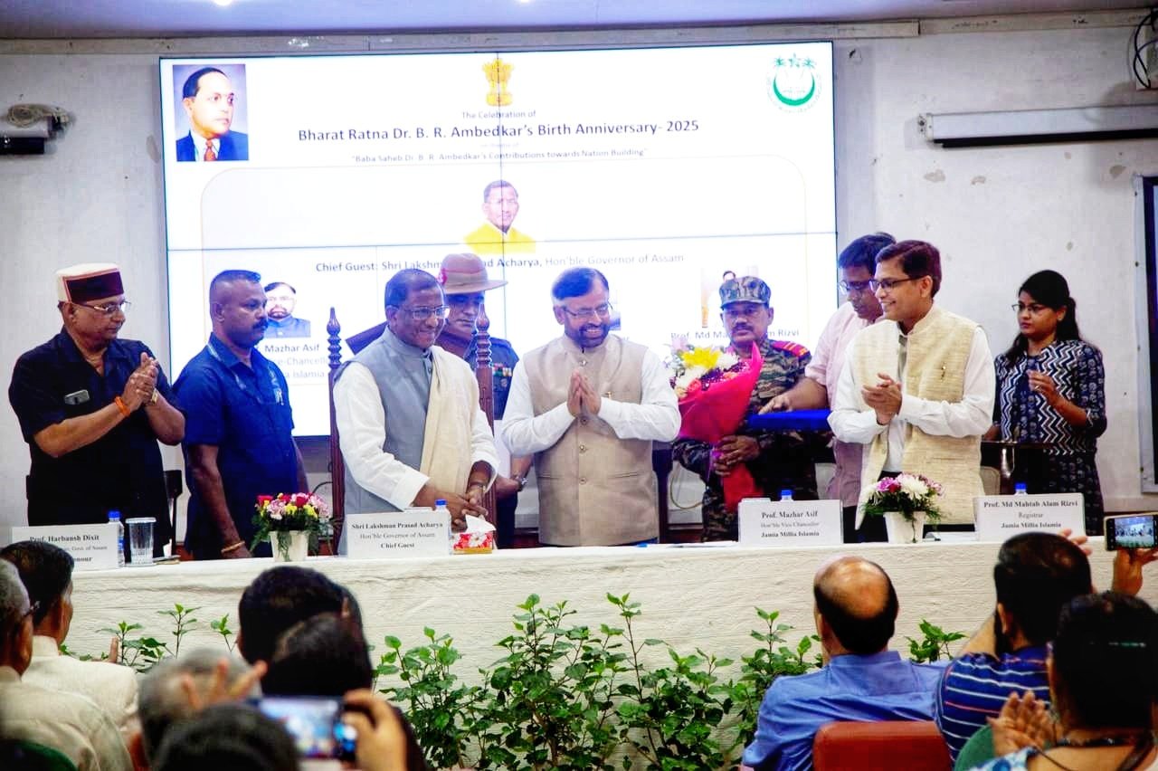 Ambedkar Spread Light Amidst Darkness: *Assam Governor Lakshman Acharya*