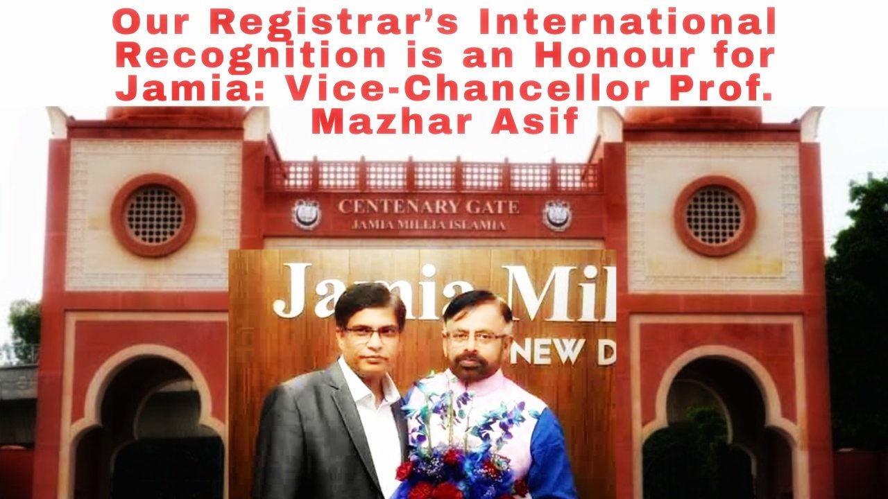 jmi-registrar-honour-in-nepal – JMI Registrar Prof. Mahtab Rizvi appointed Visiting Professor at a Nepalese University